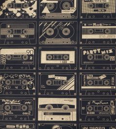 C60 Wallpaper by Mini Moderns Chalkboard & gold C60 Wallpaper by Mini Moderns Chalkboard & gold
