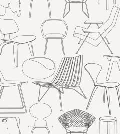Sitting Comfortably? Wallpaper by Mini Moderns Snow Sitting Comfortably? Wallpaper by Mini Moderns Snow