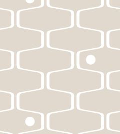 Net and Ball Wallpaper by Mini Moderns Stone Net and Ball Wallpaper by Mini Moderns Stone