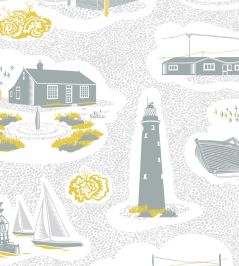 Dungeness Wallpaper by Mini Moderns Concrete Dungeness Wallpaper by Mini Moderns Concrete