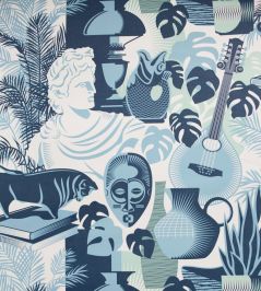 Art Room Wallpaper by Mini Moderns Chalkhill Blue Art Room Wallpaper by Mini Moderns Chalkhill Blue