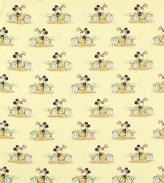 Minnie On the Move Fabric by Sanderson Sherbet Minnie On the Move Fabric by Sanderson Sherbet