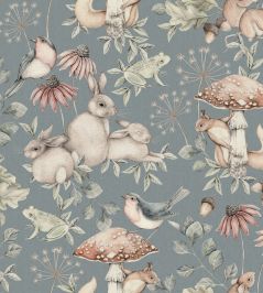 Minou Wallpaper by Borastapeter Sky Blue Minou Wallpaper by Borastapeter Sky Blue