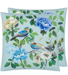Miraflores Cushion 50 x 50cm by Designers Guild Cobalt Miraflores Cushion 50 x 50cm by Designers Guild Cobalt