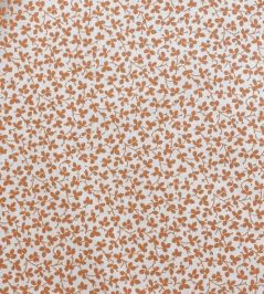 Miss Polly Fabric by Ian Sanderson Carrot Miss Polly Fabric by Ian Sanderson Carrot