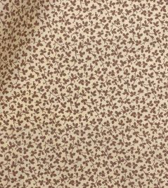Miss Polly Fabric by Ian Sanderson Cocoa Miss Polly Fabric by Ian Sanderson Cocoa