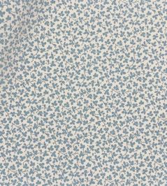 Miss Polly Fabric by Ian Sanderson Forget-me-not Miss Polly Fabric by Ian Sanderson Forget-me-not