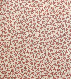 Miss Polly Fabric by Ian Sanderson Persimmon Miss Polly Fabric by Ian Sanderson Persimmon