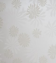 Fleur Wallpaper by MissPrint White with Stone Fleur Wallpaper by MissPrint White with Stone