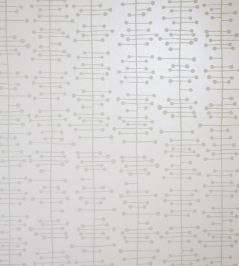 Muscat Small Wallpaper by MissPrint Soft White with Grey Muscat Small Wallpaper by MissPrint Soft White with Grey