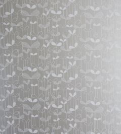 Saplings Wallpaper by MissPrint Silver with White Saplings Wallpaper by MissPrint Silver with White