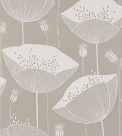 Poppy Wallpaper by MissPrint Mushroom Poppy Wallpaper by MissPrint Mushroom
