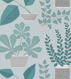 House Plants Wallpaper by MissPrint Marina House Plants Wallpaper by MissPrint Marina