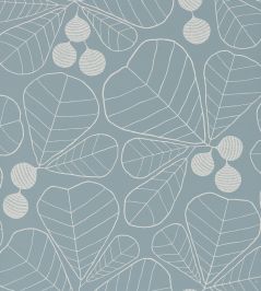 Great Leaf Wallpaper by MissPrint Prussian Great Leaf Wallpaper by MissPrint Prussian