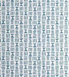 Hieroglyph Wallpaper by MissPrint Denim Hieroglyph Wallpaper by MissPrint Denim