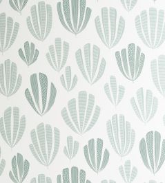 Hoja Wallpaper by MissPrint Morning Mist Hoja Wallpaper by MissPrint Morning Mist