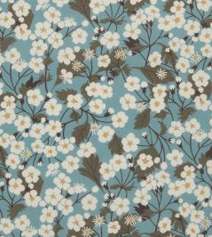 Mitsi Blossom Fabric by Liberty Robins Egg Mitsi Blossom Fabric by Liberty Robins Egg