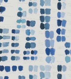 Mixed Tones Wallpaper by Designers Guild Indigo Mixed Tones Wallpaper by Designers Guild Indigo
