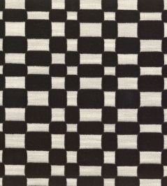 Modulor Fabric by Casamance Noir Modulor Fabric by Casamance Noir