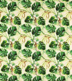 Monkey Business Outdoor Fabric by Clarke & Clarke Natural Monkey Business Outdoor Fabric by Clarke & Clarke Natural