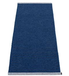 Mono Rug by Pappelina Dark Blue/Denim Mono Rug by Pappelina Dark Blue/Denim