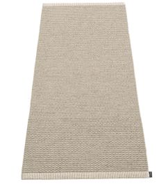Mono Rug by Pappelina Dark Linen/Linen Mono Rug by Pappelina Dark Linen/Linen