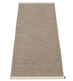 Mono Rug by Pappelina Dark Mud/Mud Mono Rug by Pappelina Dark Mud/Mud