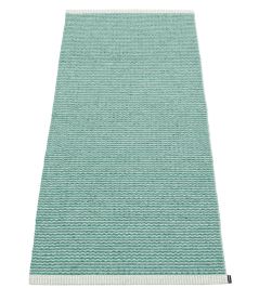 Mono Rug by Pappelina Jade/Pale Turquoise Mono Rug by Pappelina Jade/Pale Turquoise
