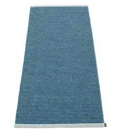 Mono Rug by Pappelina Ocean Blue/Dove Blue Mono Rug by Pappelina Ocean Blue/Dove Blue