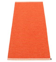 Mono Rug by Pappelina Pale Orange/Coral Red Mono Rug by Pappelina Pale Orange/Coral Red
