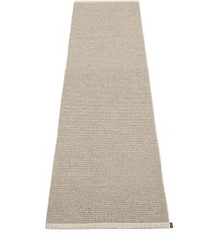 Mono Runner Rug by Pappelina Dark Linen/Linen Mono Runner Rug by Pappelina Dark Linen/Linen