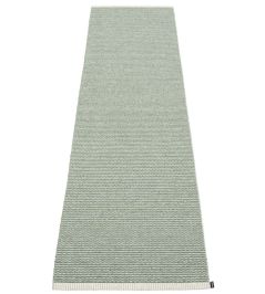 Mono Runner Rug by Pappelina Sage/Army Mono Runner Rug by Pappelina Sage/Army