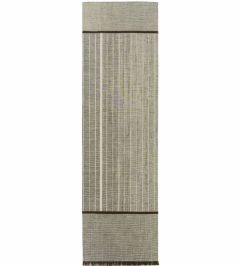 Monochromes Patch 7B Runner Rug by Louis De Poortere Dark Brown Monochromes Patch 7B Runner Rug by Louis De Poortere Dark Brown