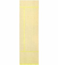 Monochromes Patch 7B Runner Rug by Louis De Poortere Yellow Monochromes Patch 7B Runner Rug by Louis De Poortere Yellow