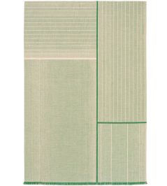 Monochromes Patch WW Rug by Louis De Poortere Green Monochromes Patch WW Rug by Louis De Poortere Green
