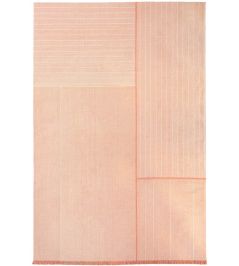 Monochromes Patch WW Rug by Louis De Poortere Pink Monochromes Patch WW Rug by Louis De Poortere Pink