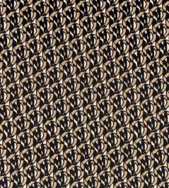 Monogram Fabric by Kirkby Design Monochrome Monogram Fabric by Kirkby Design Monochrome