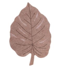 Monstera Rug by Lorena Canals Vintage Nude Monstera Rug by Lorena Canals Vintage Nude