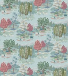 Monteverde Wallpaper by Osborne & Little Aqua/Blush Monteverde Wallpaper by Osborne & Little Aqua/Blush