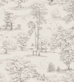 Montfort Wallpaper by Sandberg Graphite Montfort Wallpaper by Sandberg Graphite