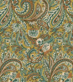Montrose Fabric by Arley House Gold Montrose Fabric by Arley House Gold