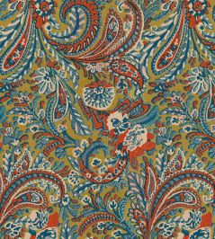 Montrose Fabric by Arley House Poppy Montrose Fabric by Arley House Poppy
