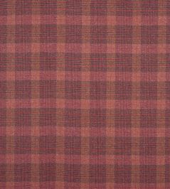 Montrose Plaid Fabric by Jane Churchill Red Montrose Plaid Fabric by Jane Churchill Red