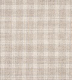 Montrose Plaid Fabric by Jane Churchill Stone Montrose Plaid Fabric by Jane Churchill Stone