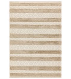 Monty Stripe Rug by Asiatic Natural Cream Monty Stripe Rug by Asiatic Natural Cream