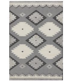 Monty Tribal Rug by Asiatic Black Cream Monty Tribal Rug by Asiatic Black Cream