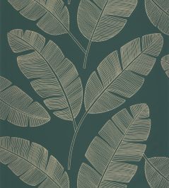Moonlight Banana Tree Wallpaper by Caselio Vert Sapin Moonlight Banana Tree Wallpaper by Caselio Vert Sapin