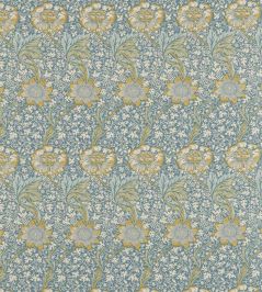 Kennet Fabric by Morris & co Sea Blue/Lichen Kennet Fabric by Morris & co Sea Blue/Lichen