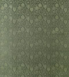 Morris Velvet Fabric by Thibaut Olive Morris Velvet Fabric by Thibaut Olive