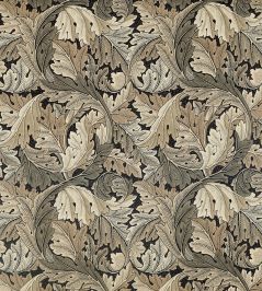 Acanthus Fabric by Morris & Co Charcoal/Grey Acanthus Fabric by Morris & Co Charcoal/Grey